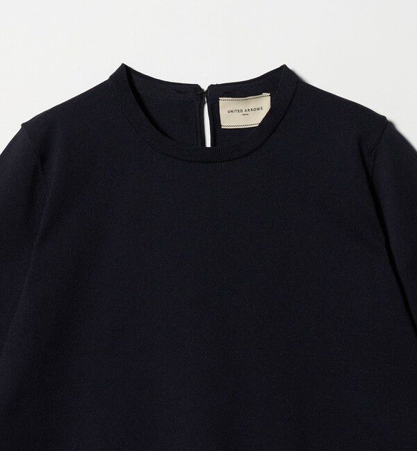 UNITED ARROWS「レディー フラワー ビジュー ニット」|ニット・セーター|