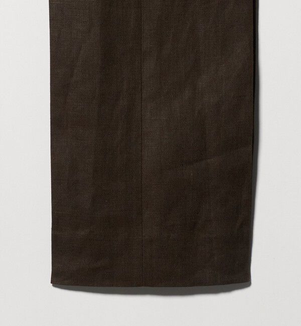 UNITED ARROWS「＜SOVEREIGN＞リネン サイドアジャスト パンツ」|チノ|