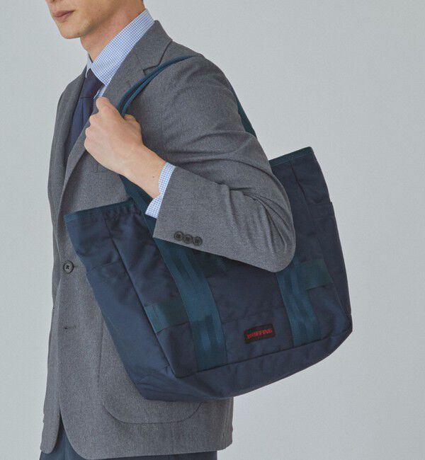 UNITED ARROWS green label relaxing「【別注】＜BRIEFING&times;green label relaxing＞ W バケット トートバッグ」|トートバッグ|NAVY