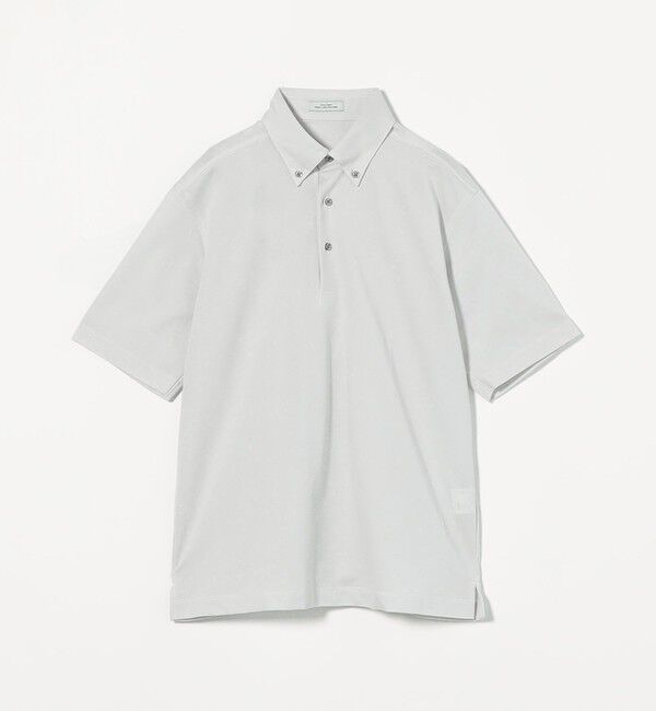 UNITED ARROWS green label relaxing「DUADRY clean バーズアイ ボタンダウン ビズポロ ポロシャツ -吸水速乾・抗菌-」|ポロシャツ|