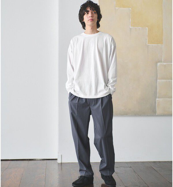 UNITED ARROWS green label relaxing「【WEB限定】デイリールーズ Tシャツ -吸水速乾・抗菌-」|Tシャツ・カットソー|