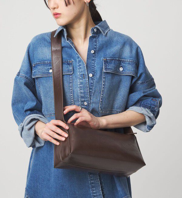 UNITED ARROWS green label relaxing「スクエア ワイドショルダー バッグ」|ショルダー・メッセンジャー|