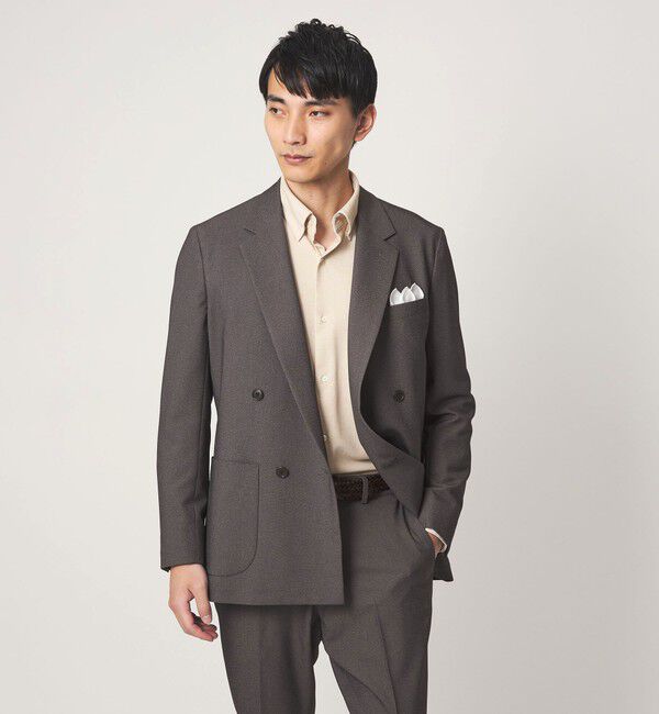 UNITED ARROWS green label relaxing「エブリット TC ジャージー スナップ ボタンダウン シャツ -ストレッチ・イージーアイロン・吸水速乾・抗菌-」|シャツ・ブラウス|