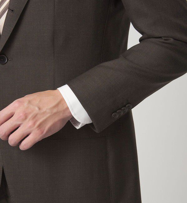 UNITED ARROWS green label relaxing「VITALE BARBERIS CANONICO ラスティック 無地 3B CLS/D スーツジャケット セットアップジャケット」|スーツ|