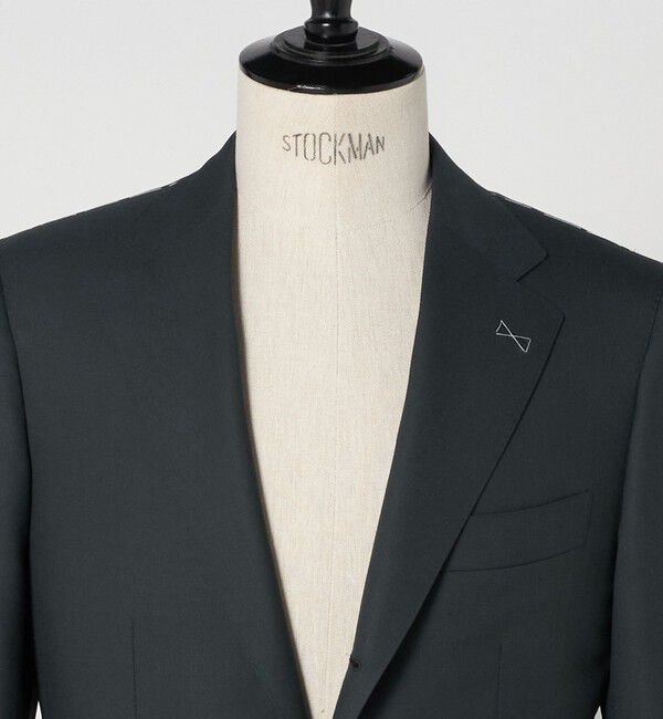 UNITED ARROWS green label relaxing「VITALE BARBERIS CANONICO ラスティック 無地 3B CLS/D スーツジャケット セットアップジャケット」|スーツ|