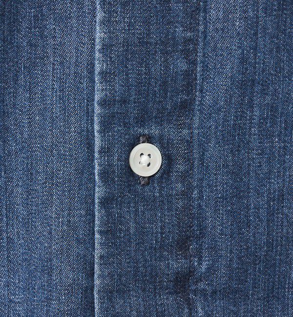 UNITED ARROWS green label relaxing「フェード デニム マイン レギュラーカラー シャツ」|シャツ・ブラウス|
