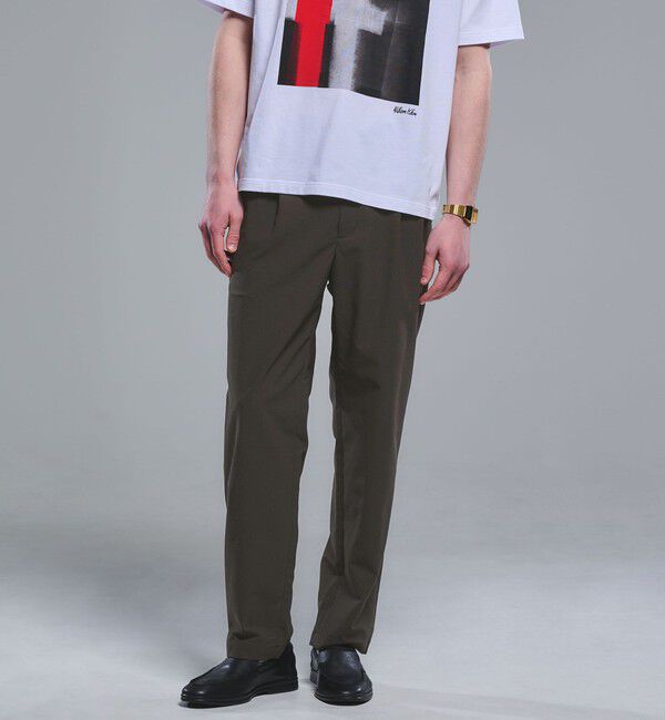 UNITED ARROWS green label relaxing「ワープ ニット 1プリーツ ユーティリティパンツ W2 イージーパンツ -ストレッチ・吸水速乾-」|その他|