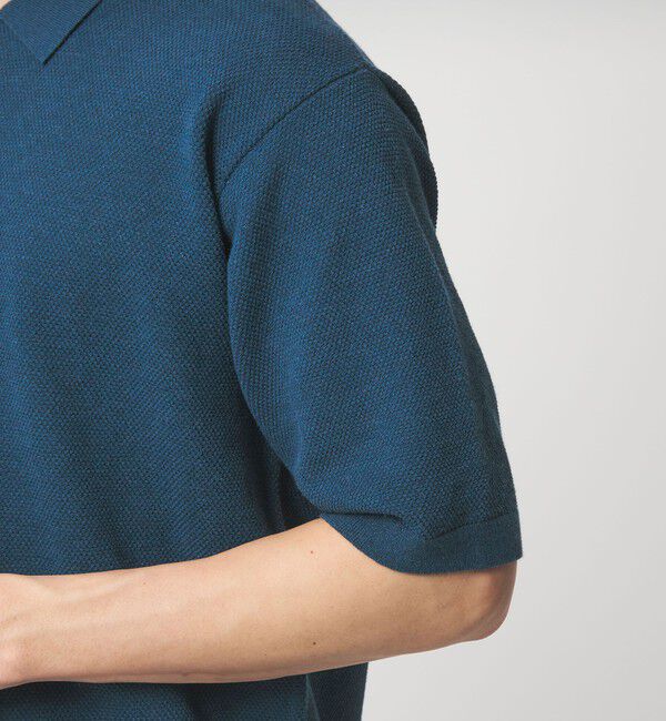 UNITED ARROWS green label relaxing「タック ピケ ニット ポロシャツ -ウォッシャブル-」|ポロシャツ|