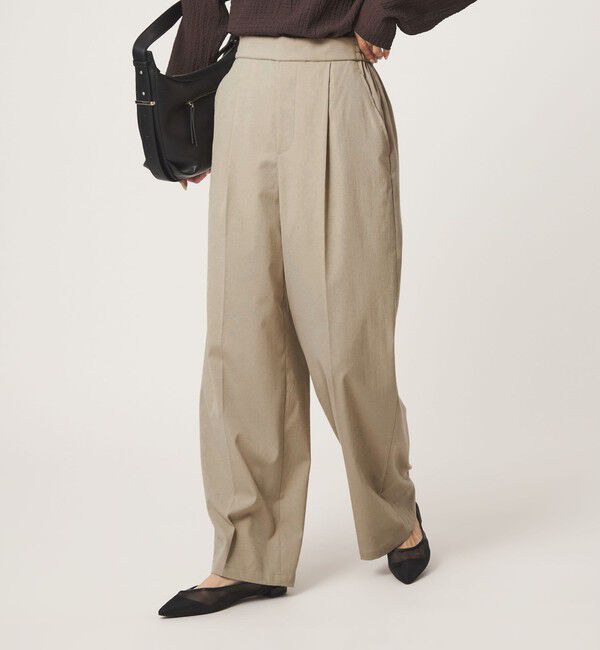 UNITED ARROWS green label relaxing「【WEB限定】＜at ease＞オルマイ ワイド パンツ ストレッチ UVカット」|その他|