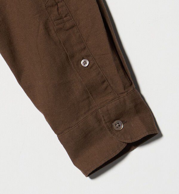 UNITED ARROWS green label relaxing「レーヨン リネン フラップポケット オープンカラー シャツ」|シャツ・ブラウス|