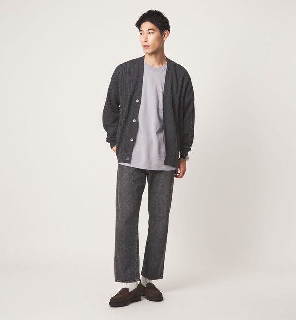 UNITED ARROWS green label relaxing「ミックス メランジ メッシュ カーディガン」|カーディガン|