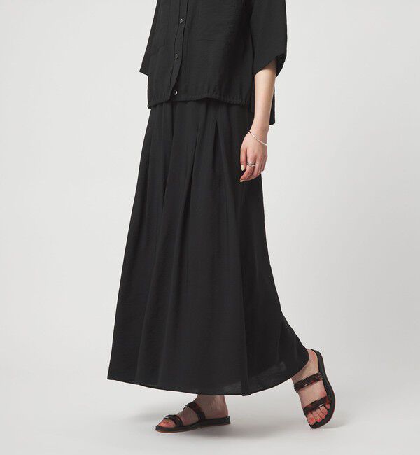 UNITED ARROWS green label relaxing「［size SHORTあり］【WEB限定】＜at ease＞キュロット パンツ」|キュロット|