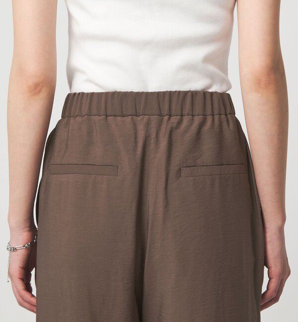 UNITED ARROWS green label relaxing「［size SHORTあり］【WEB限定】＜at ease＞ドロスト ワイド パンツ」|その他|