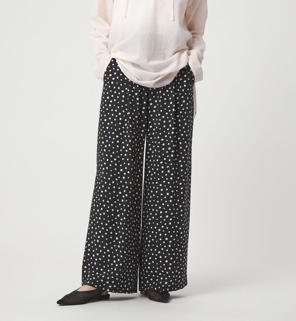 UNITED ARROWS green label relaxing「［size SHORTあり］【WEB限定】＜at ease＞ドロスト ワイド パンツ」|その他|