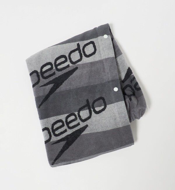 UNITED ARROWS green label relaxing「【WEB限定】＜SPEEDO＞スタックボーダー ラップタオル / キッズ  」|スポーツ|BLACK