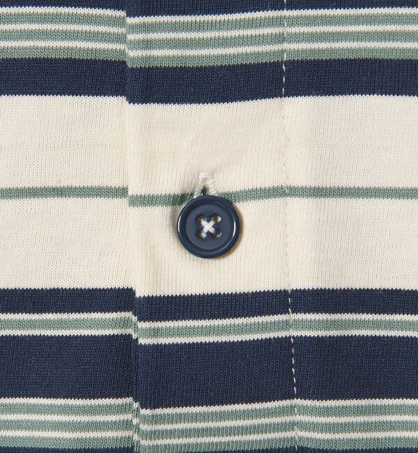 UNITED ARROWS green label relaxing「【スタメンシリーズ】ボーダー ポロシャツ  / キッズ  100cm-160cm」|Tシャツ・カットソー|