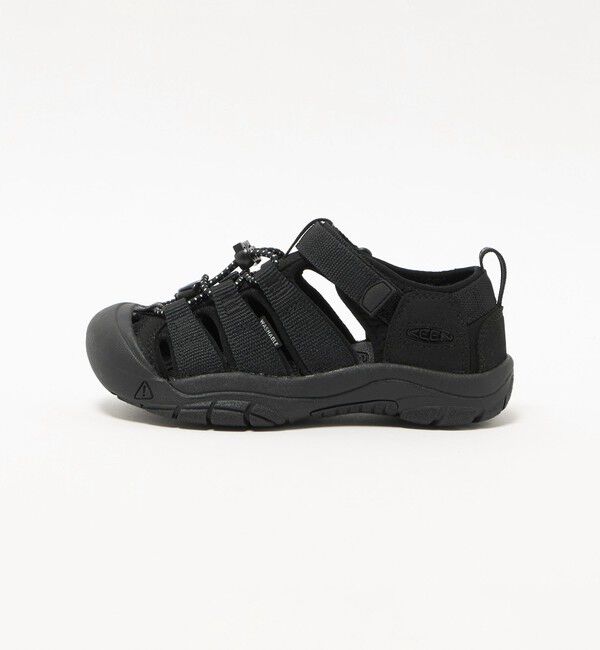 UNITED ARROWS green label relaxing「【WEB限定】＜KEEN＞ニューポート エイチツーサンダル / キッズ  20cm-22cm」|サンダル|BLACK