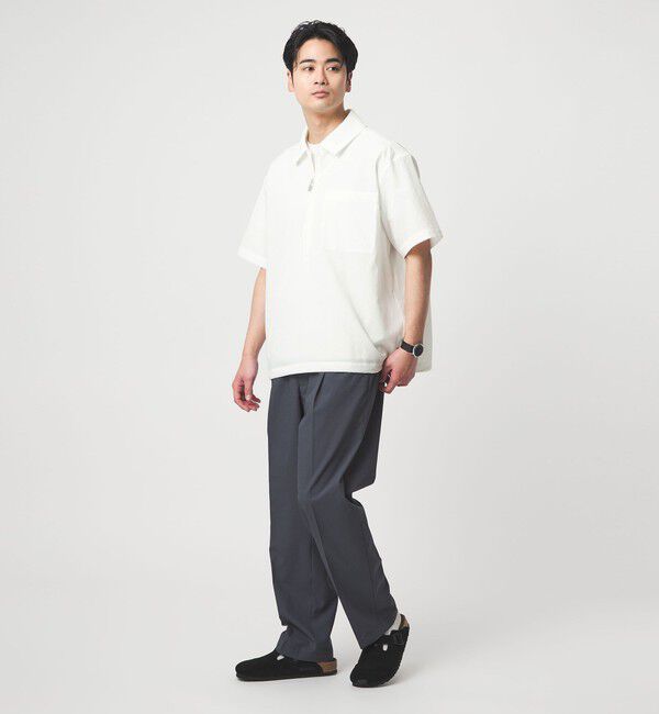 UNITED ARROWS green label relaxing「【別注】＜Marmot＞ハーフジップ 半袖 シャツ -はっ水-」|シャツ・ブラウス|