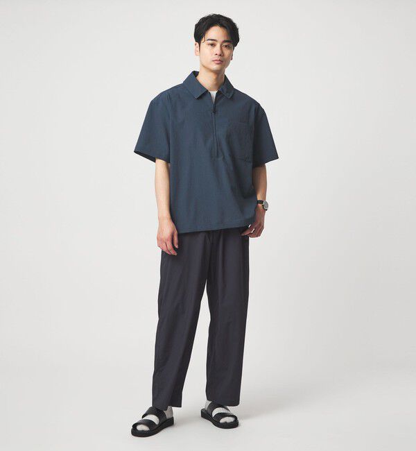 UNITED ARROWS green label relaxing「【別注】＜Marmot＞ハーフジップ 半袖 シャツ -はっ水-」|シャツ・ブラウス|