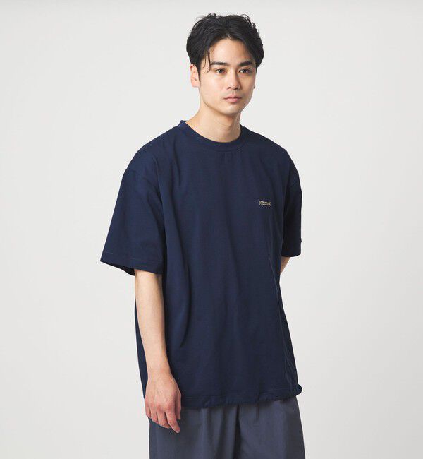 UNITED ARROWS green label relaxing「【別注】＜Marmot＞ドローイング 半袖 Tシャツ カットソー -吸水・速乾・UVカット-」|Tシャツ・カットソー|