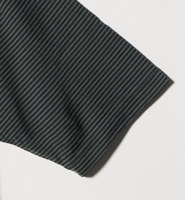 UNITED ARROWS green label relaxing「FINE BASIC ボーダー Super100&rsquo;s ウール 半袖 Tシャツ」|Tシャツ・カットソー|