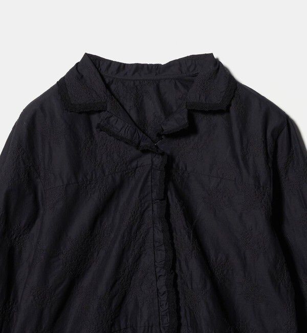 BEAUTY&YOUTH UNITED ARROWS「エンブロイダリー オープンカラーシャツ」|シャツ・ブラウス|