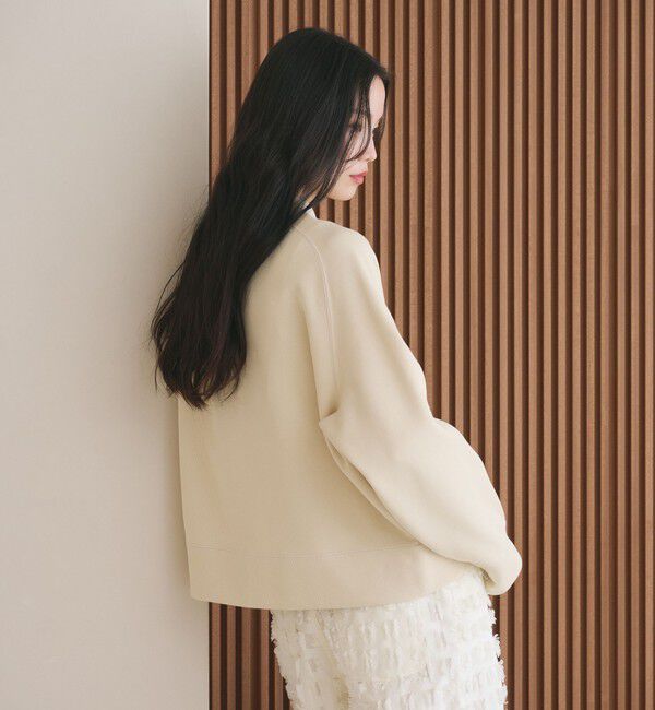 BEAUTY&YOUTH UNITED ARROWS「ダブルフェイス リングボタンカーディガン ウォッシャブル」|カーディガン|