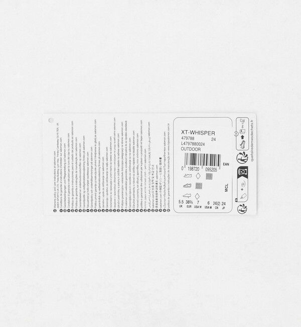 BEAUTY&YOUTH UNITED ARROWS「【国内EXCLUSIVE】＜Salomon＞XT-WHISPER ブラック/スニーカー」|スニーカー|