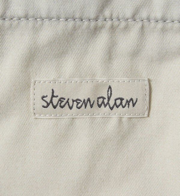 STEVEN ALAN「＜Steven Alan＞ 13.5oz デニム インツープリーツ ドレス トラウザーズ」|スラックス|