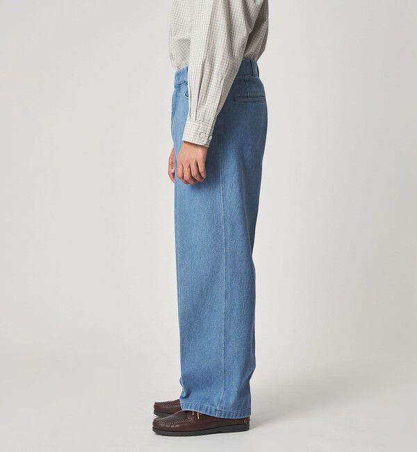 STEVEN ALAN「＜Steven Alan＞ デニム Lポケット スラックス」|デニム|