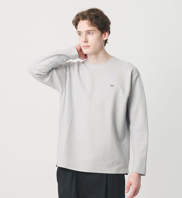 BEAUTY&YOUTH UNITED ARROWS「＜LACOSTE for BEAUTY&YOUTH＞ワントーン ロング スリーブ カットソー」|Tシャツ・カットソー|