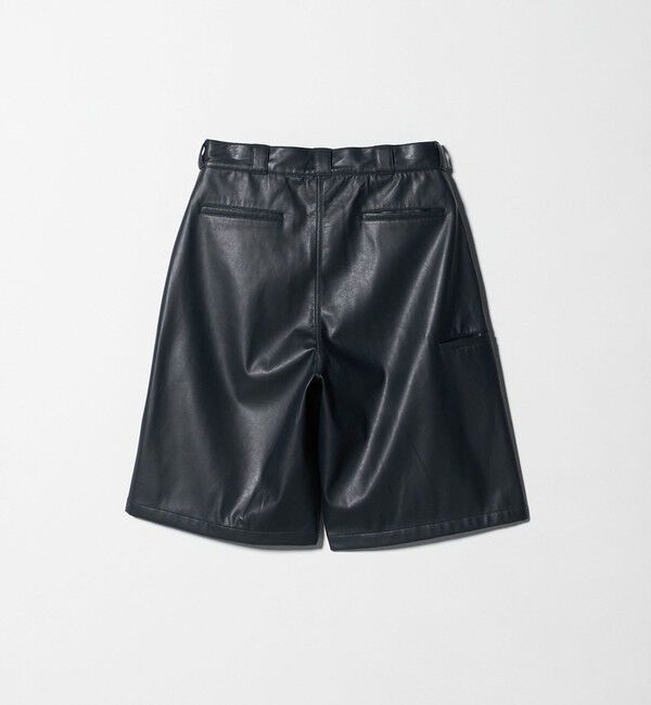 California General Store「＜CGS.＞レザー ライク ワーク ショートパンツ」|カーゴ|