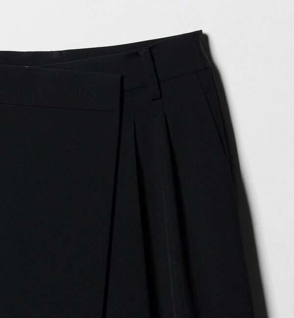 BEAUTY&YOUTH UNITED ARROWS「ポプリン 2タック ラップパンツ ウォッシャブル 吸水速乾 接触冷感」|その他|