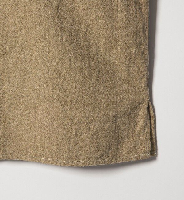 STEVEN ALAN「＜Steven Alan＞ CL クレープ オープンカラー オーバー シャツ」|シャツ・ブラウス|