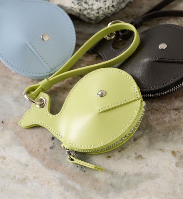 BEAUTY&YOUTH UNITED ARROWS「【別注】＜YAHKI＞クジラ ポーチ ストラップ」|ポーチ|LIME