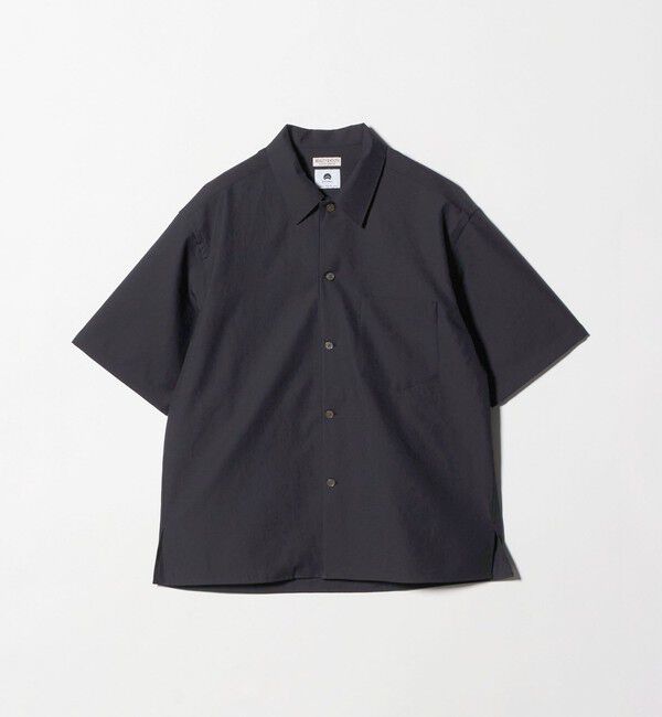 BEAUTY&YOUTH UNITED ARROWS「KOMATSU PACK キャンプカラー ショートスリーブ シャツ GRANDE型 セットアップ対応 撥水 ウォッシャブル」|シャツ・ブラウス|