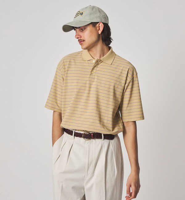 STEVEN ALAN「＜Steven Alan＞ ツイスト ボーダー ポロシャツ」|ポロシャツ|