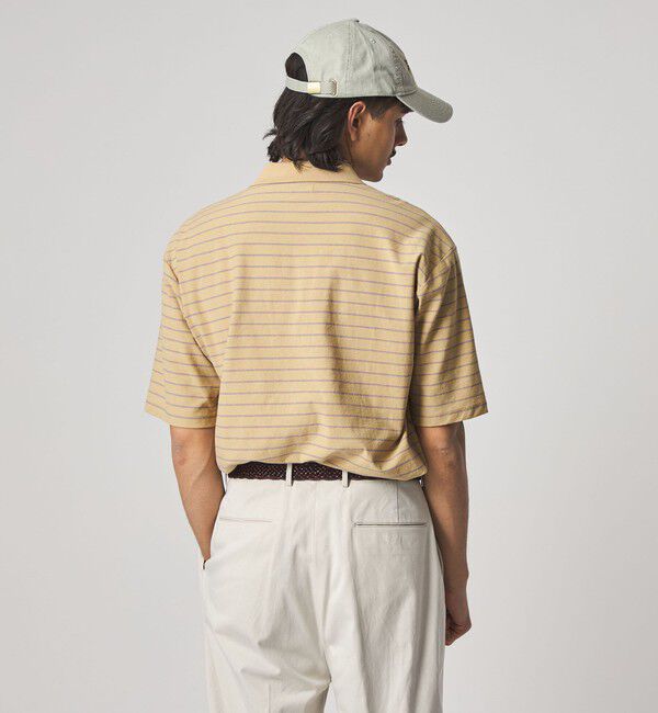 STEVEN ALAN「＜Steven Alan＞ ツイスト ボーダー ポロシャツ」|ポロシャツ|