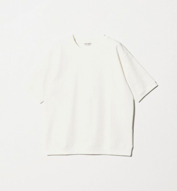 BEAUTY&YOUTH UNITED ARROWS「ライト ダブルフェイス ジオメ クルーネック Tシャツ 抗菌防臭」|Tシャツ・カットソー|