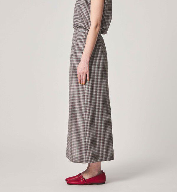STEVEN ALAN「＜Steven Alan＞チェック ロング スカート」|スカート|