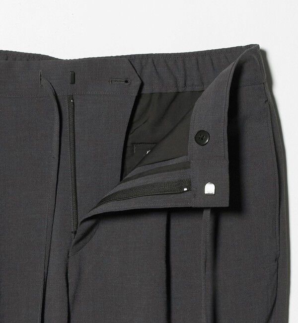 BEAUTY&YOUTH UNITED ARROWS「ソアロン 1プリーツ テーパード イージー パンツ NO.5」|チノ|