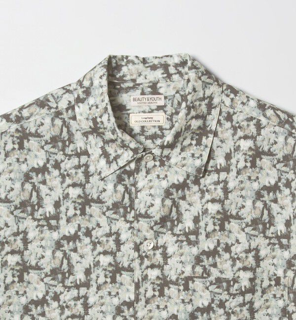 BEAUTY&YOUTH UNITED ARROWS「ロンシャン アブストラクト キャンプ シャツ GRANDE型」|シャツ・ブラウス|