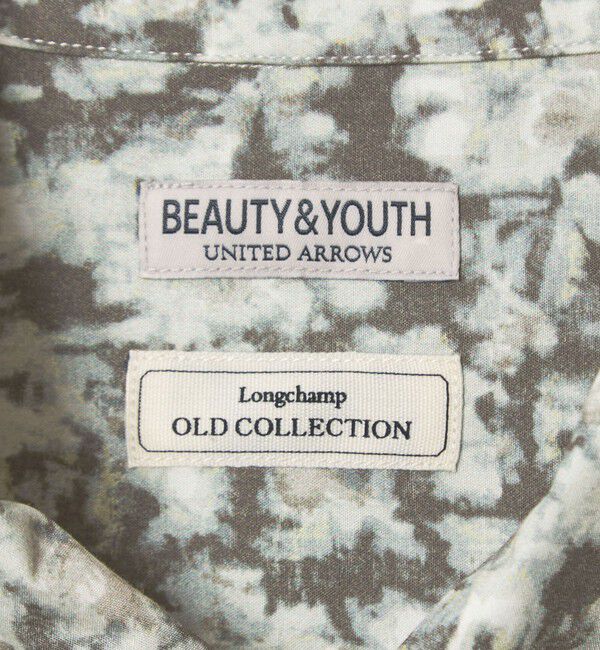 BEAUTY&YOUTH UNITED ARROWS「ロンシャン アブストラクト キャンプ シャツ GRANDE型」|シャツ・ブラウス|