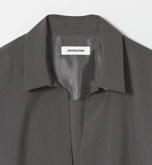 MONKEY TIME「RENU TROシリーズ ディープ Vネック シャツ -セットアップ対応-」|シャツ・ブラウス|
