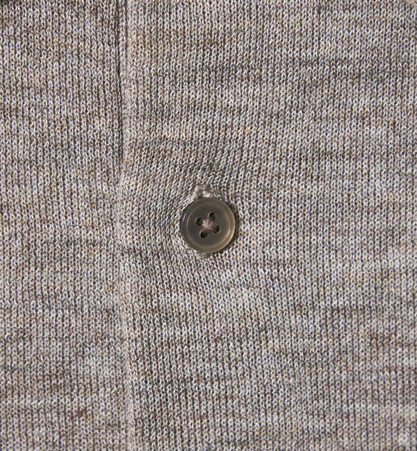 STEVEN ALAN「＜Steven Alan＞ 14G ラミー 2B ショートスリーブ ポロシャツ」|ニット・セーター|