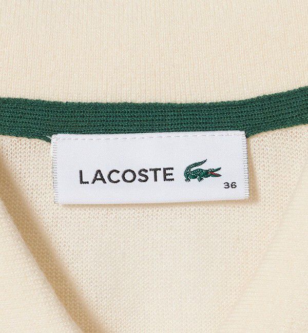 BEAUTY&YOUTH UNITED ARROWS「＜LACOSTE＞ラメニット ポロシャツ」|ポロシャツ|
