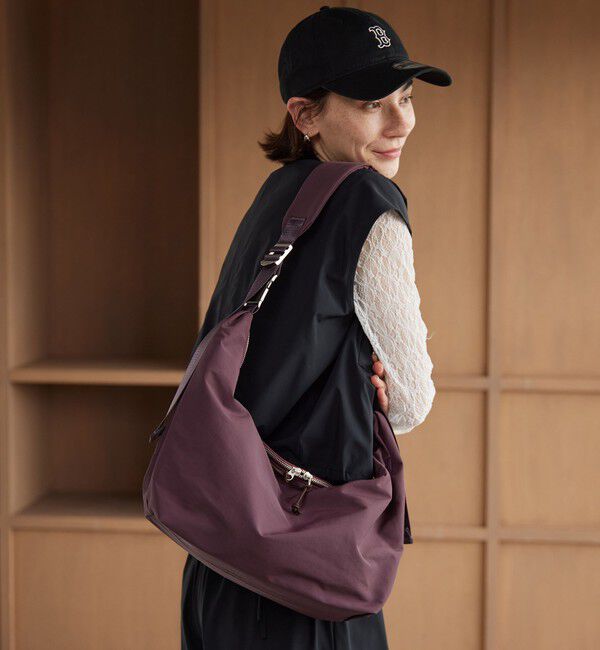 BEAUTY&YOUTH UNITED ARROWS「メタル バックル 2WAY ショルダーバッグ」|ショルダー・メッセンジャー|WINE