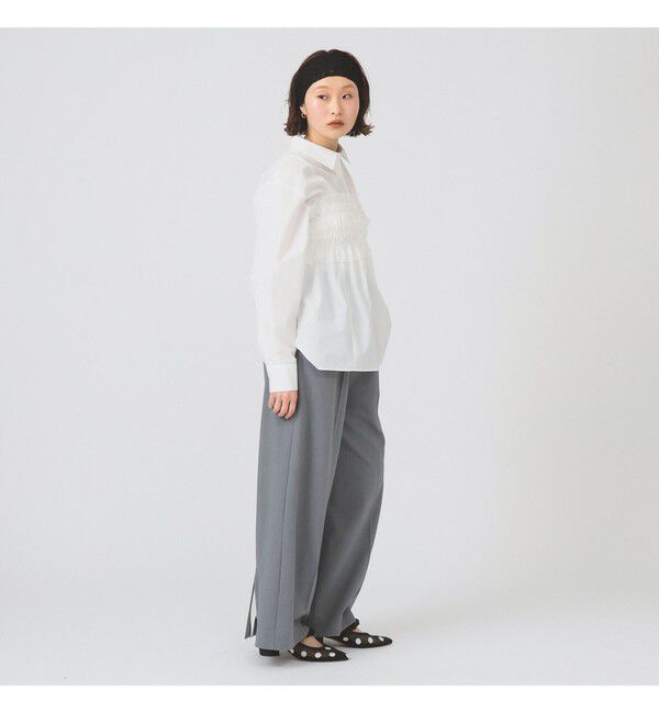 Ray BEAMS 「ビスチェ シャーリング シャツ」|シャツ・ブラウス|