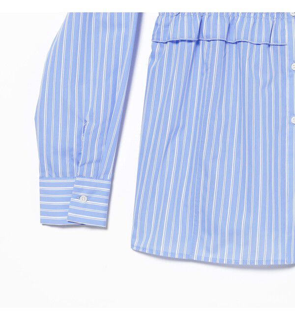 Ray BEAMS 「ビスチェ シャーリング シャツ」|シャツ・ブラウス|