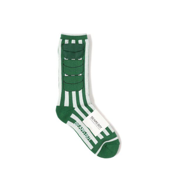 BEAMSBOY「パジャマ ポケット ソックス」|ソックス|GREEN